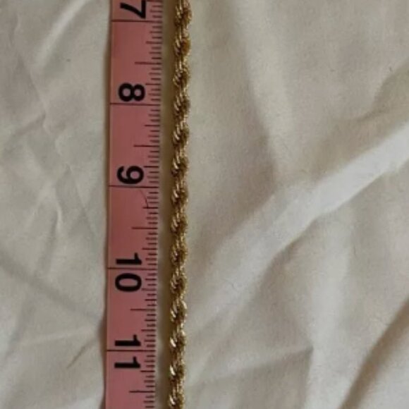 SkyLine Jewelry, Plum & Gold Tone Rope Chain Necklace - Picture 3 of 6